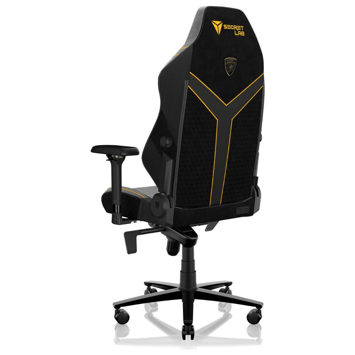 Secretlab TITAN Evo Regular Gaming Chair | Lamborghini Giallo Auge | Microsuede | 4D Armrests | 165° Recline | M07-E24SU-ALDGA1R