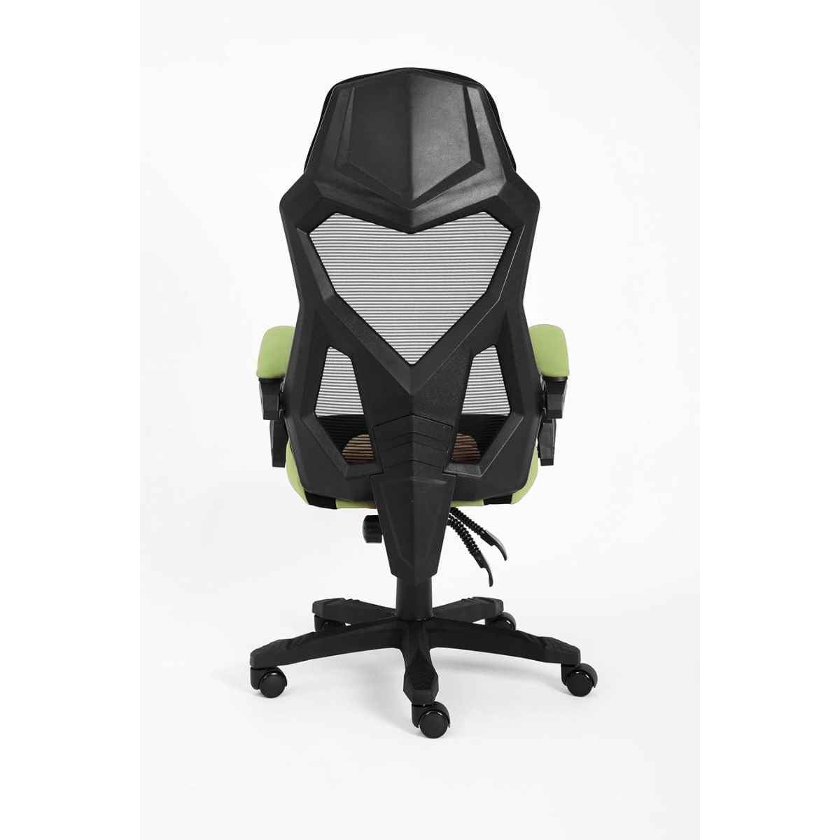 GamerTek Ignite Gaming Chair – Breathable Mesh & Fabric, Ergonomic Design, 120kg Capacity