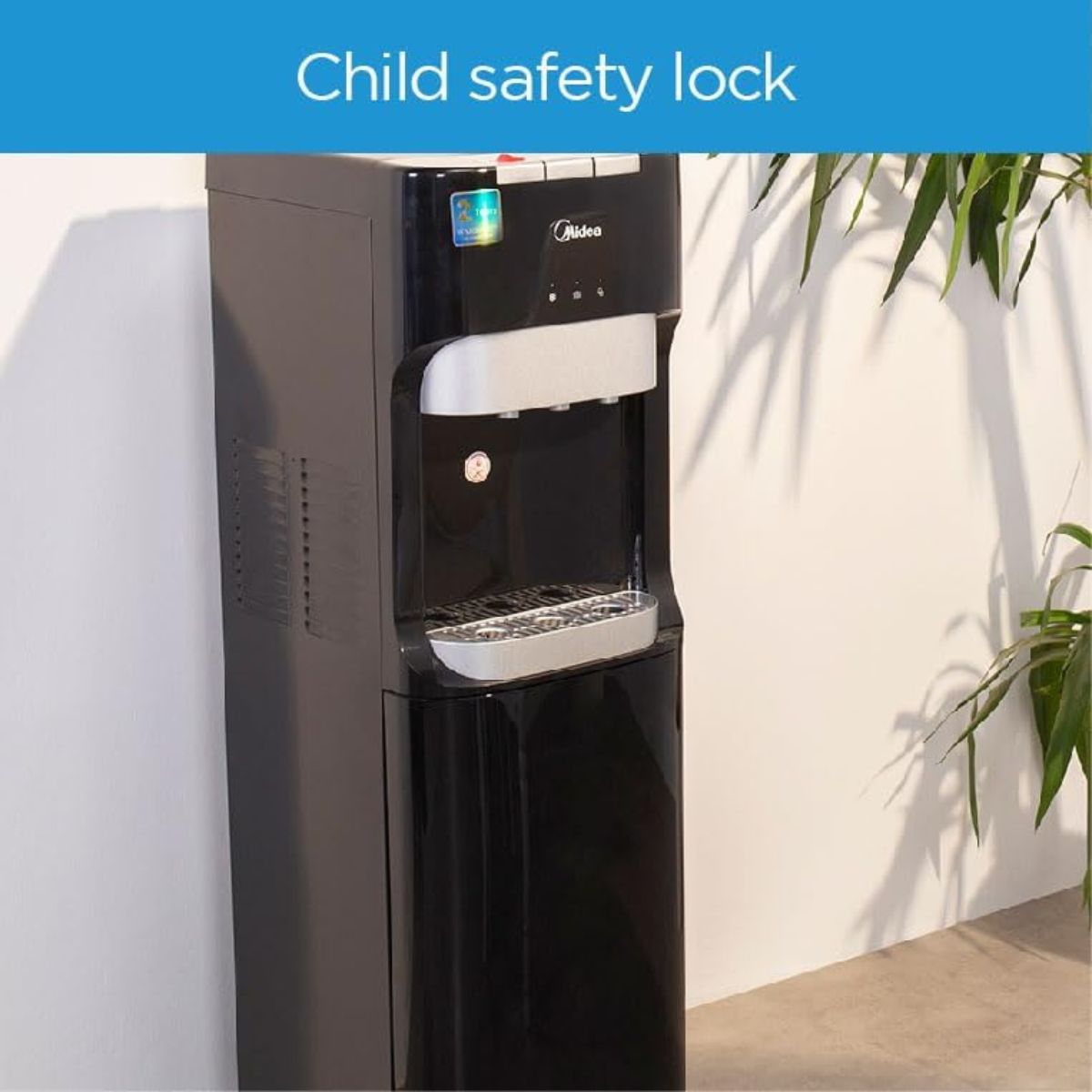 Midea YL1633S Water Dispenser – Bottom Loading, Hot/Cold/Ambient, Ice Cold Technology