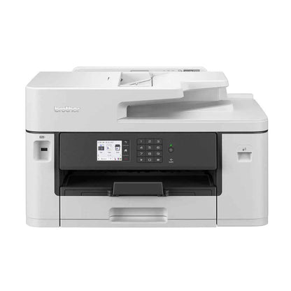 Brother Professional A3 Wireless AIO Inkjet Printer, 1200 4800 dpi Resolution, 28 ppm Print Speed, 2 Sided Printing, Up to 250 Sheet Input, Printer/Scanner/Copier, USB 2.0, White | MFC-J2340DW