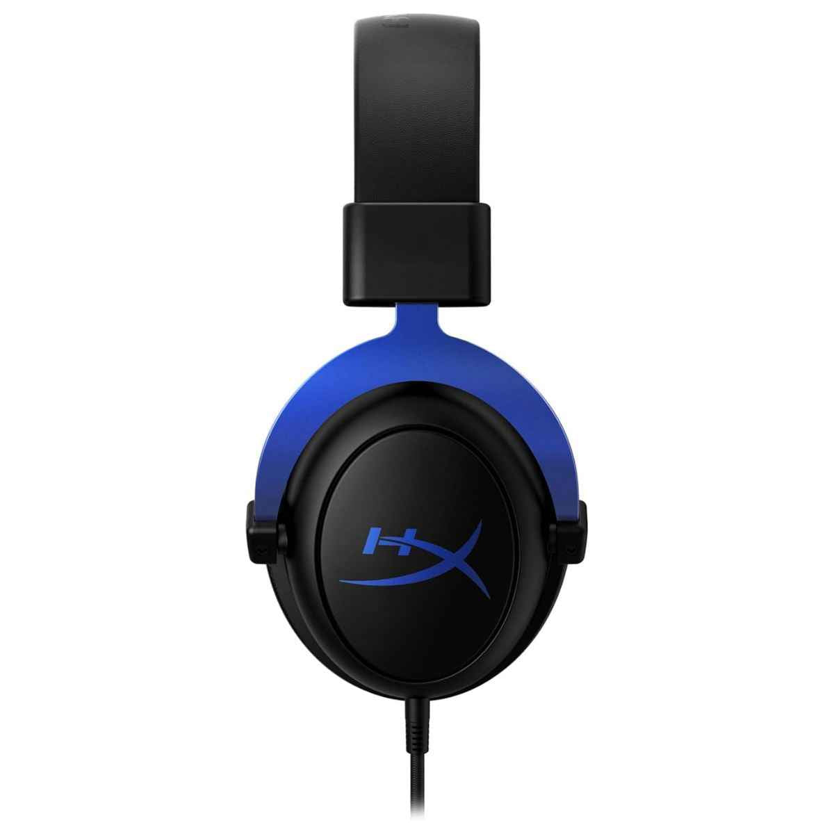 HyperX Cloud 4P5H9AM Wired Gaming Headset – PS5/PS4 Compatible, Noise-Cancelling Mic, Immersive Audio (Black/Blue)