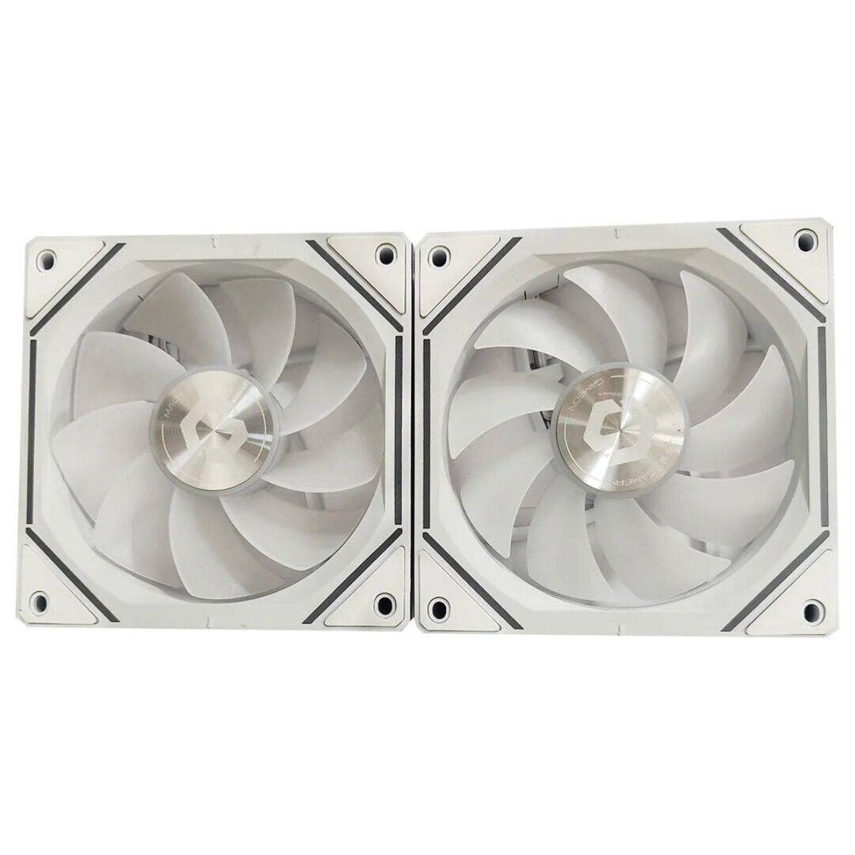 GAMEON Valkyrie I GO-VALKYRIEI-A Mid Tower Gaming Case | ATX / M-ATX / ITX | 7× 120mm ARGB+PWM Fans | 360mm Water Cooling | 400mm GPU Support | White