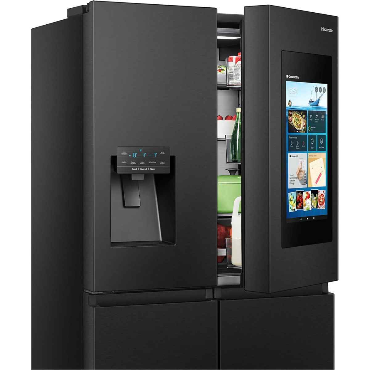 Hisense 538L Four Door French Smart Refrigerator – Touch Screen, Water & Ice Dispenser | RQ759N4IBU1