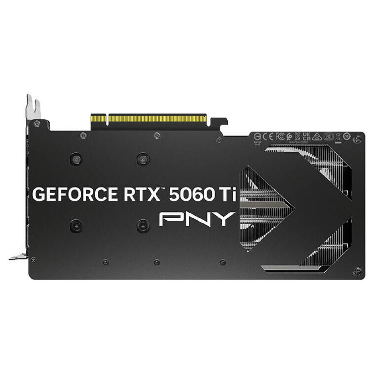 PNY GeForce RTX 5060 Ti 8GB Overclocked Dual Fan Graphics Card, GDDR7, PCIe 5.0, 4608 CUDA Cores | VCG5060T8DFXPB1-O