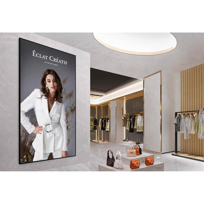 Samsung QMC LFD Display, QM50C, 28.5 mm Depth, Dynamic Crystal Color, Quantum Processor Lite 4K, SmartView+, Smart Calibration, LH50QMCEBGCXGO