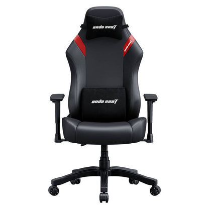 AndaSeat Luna Series Gaming Chair – Fabric Linen, 1D Armrest, Class 4 Gas Lift, 90°–160° Recline - Black, Black/Blue, Black/Red, Gray