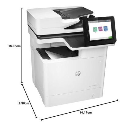 HP Enterprise MFP M635h LaserJet Printer, Print, Copy, Scan, Up to 65 PPM, 1200 x 1200 DPI, 8" Touchscreen, Automatic Duplex Printing | 7PS97A