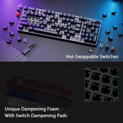 Asus ROG X901 Strix Scope II Gaming Keyboard – -96% Layout, English & English-Arabic, Tri-Mode, Hot-Swappable, RGB