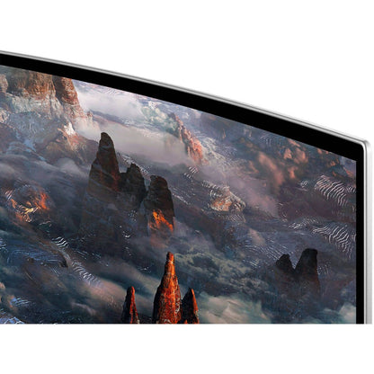 Samsung Odyssey G9 G93SC Curved Gaming Monitor | 49" Dual QHD OLED Display | 240Hz Refresh Rate | 0.03ms (GtG) Response Time | FreeSync Premium Pro &amp; G-SYNC Compatible | White | LS49CG934SMXUE
