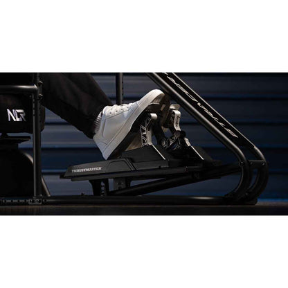Next Level Racing GTRacer 2.0 Cockpit, Upgraded Double Recliners, Integrated Shifter & Handbrake Support, Redesigned Adjustable Pedal Tray, Improved Seat Sliders | NLR-R007