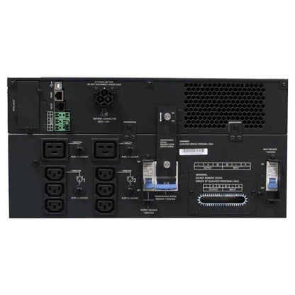 Vertiv Liebert GXT5-6000IRT5UXLE UPS, 6000 VA / 6000W Capacity, Graphic LCD, On-line (VFI) Mode, Integrated Batteries, 50 or 60Hz Frequency, Energy Star 2.0 Certified, 5U Rack, Black | 6000IRT5UXLE