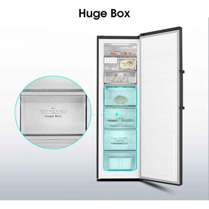 Hisense 356L (Gross) Upright Freezer – FV356N4ASU, No Frost & Digital Display