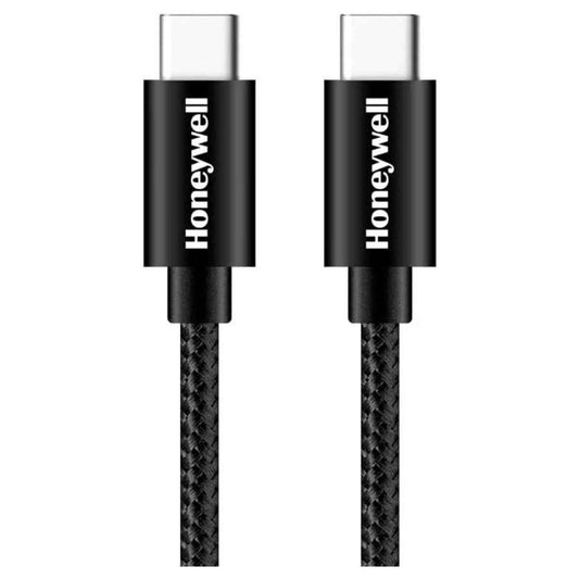 Honeywell Type C USB 3.1 Cable, PD 100W, QC 3.1, 1.2 Mtr, Fast Charge & Braided Sync Cable, Black