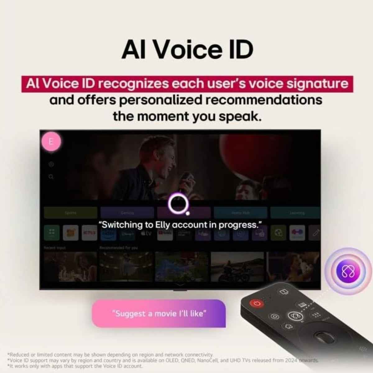 LG 75QNED86A 75-Inch QNED evo AI Smart 4K TV – 144Hz, MiniLED, HDR10, α8 AI Processor, webOS25, Dolby Vision &amp; Gaming Features