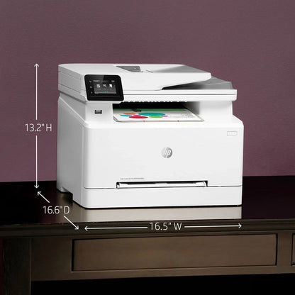 HP Color LaserJet Pro MFP M283fdw | All-in-One Color Laser Printer | Wi-Fi | Duplex Printing | 7KW75A | Compatible Toner Included