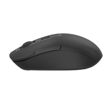 A4Tech Fstyler FG16C / FG16CS Air2 Wireless Mouse – Dual Function Desk + Air, Rechargeable, Silent Click (Black / Grey / White)