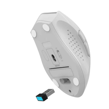 A4Tech Fstyler FG55 Plus / FG55S Plus Wireless Mouse – 2.4GHz, Adjustable DPI, Silent Click (Black / White)