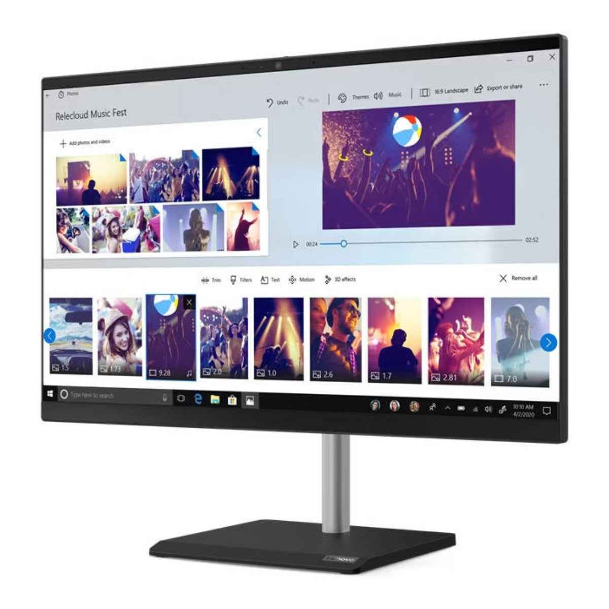 Lenovo V50a-24IMB AIO i5-10400T 4GB DDR4 1TB HDD Integrated Intel UHD Graphics 23.8″ FHD Non-Touch KYB English DOS – 11FJ000KUM