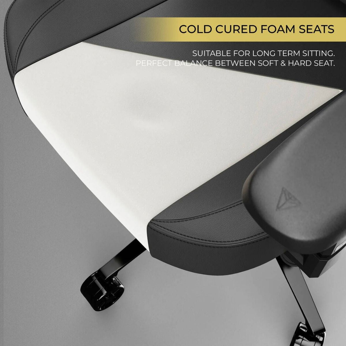 Cybeart Lord of the Rings Blacked Licensed Edition Gaming Chair | Supreme PU Leather | Cold-Cured Foam | 4D Armrests | 165° Recline | 150kg | LRB