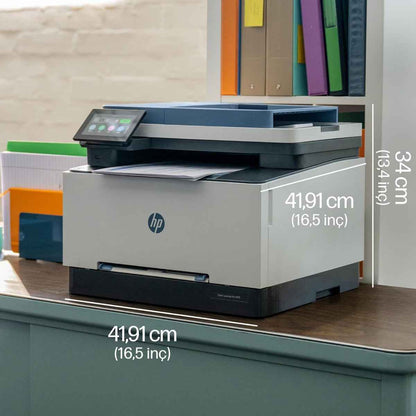 HP Color LaserJet Pro MFP 3303fdw - Wireless, Print, Scan, Copy, Fax, ADF, Automatic 2-sided printing, Touchscreen-499M8A