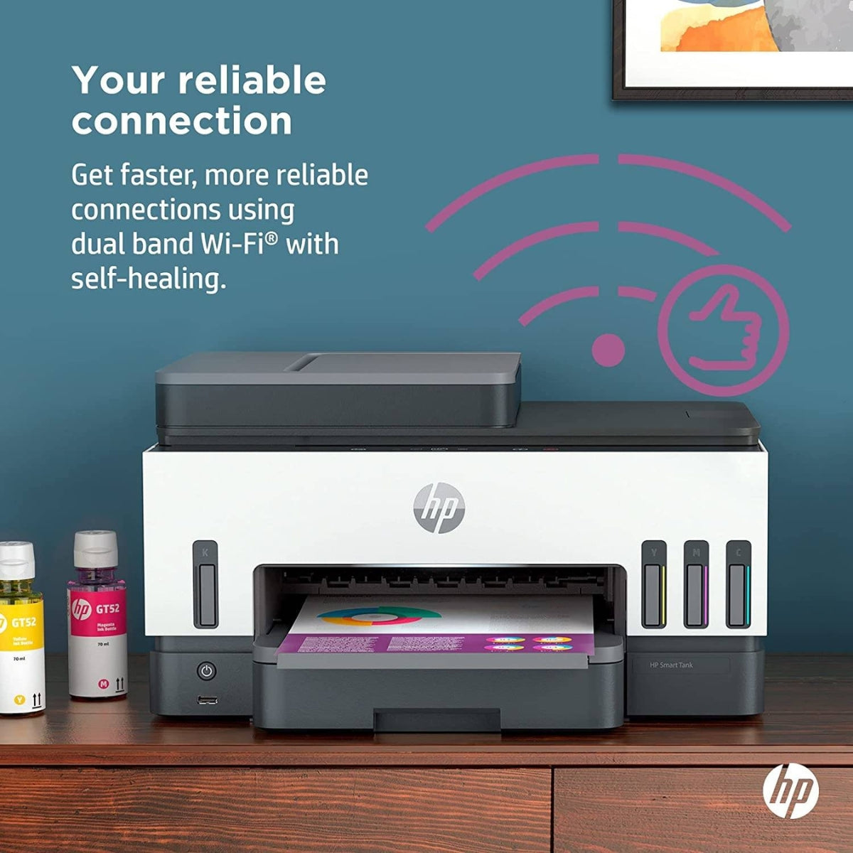 HP Smart Tank 790 All-in-One Printer – 4WF66A, High-Volume Smart Ink Tank Printing, Print Scan Copy with Wireless Connectivity