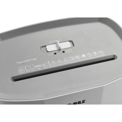 Dahle PS120 Departmental Shredder – 5 x 18mm Cross Cut, Compact Professional Office Shredding with Reliable German Engineering