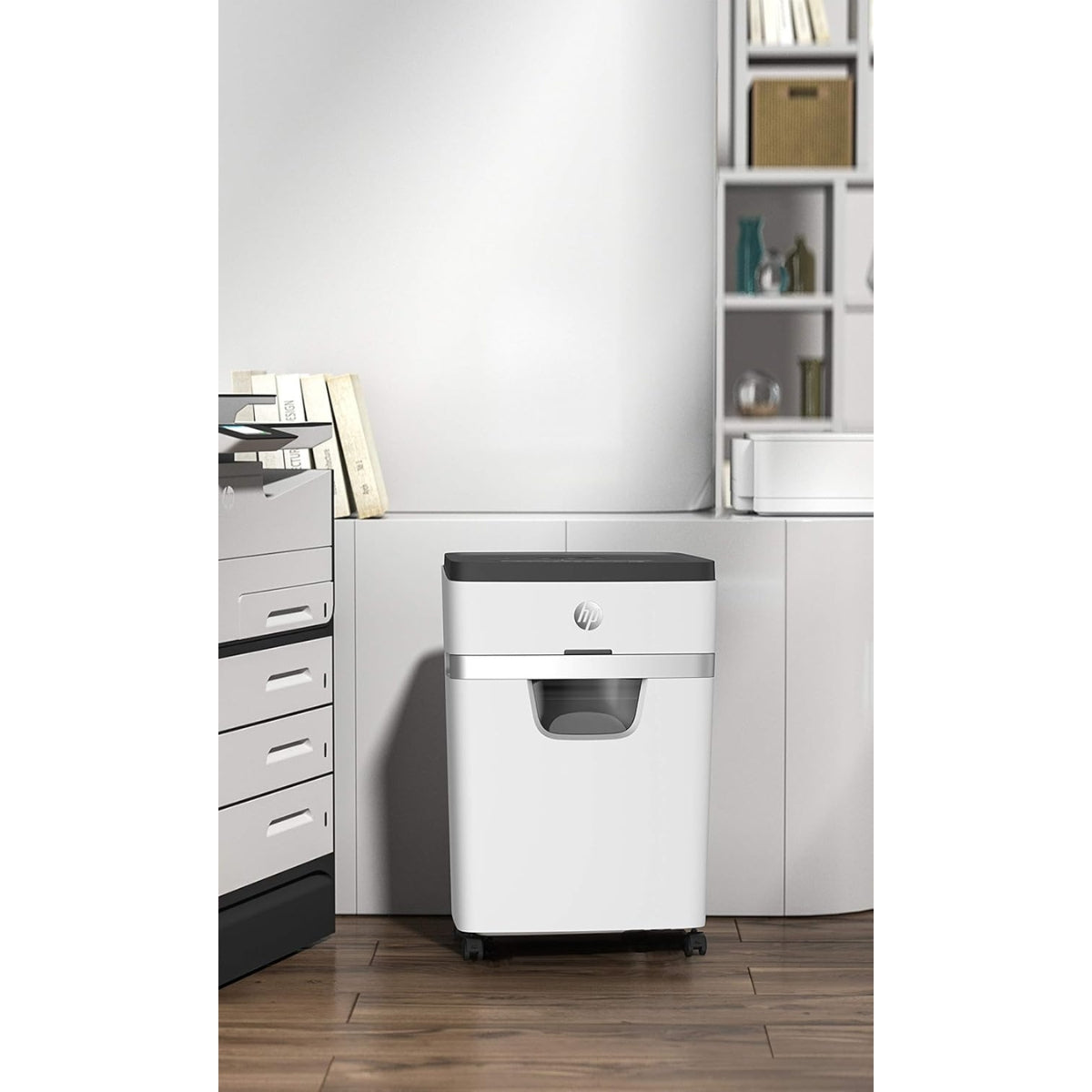 HP OneShred 12MC 2806 – Micro-Cut Paper Shredder (Up to 12 Sheets, P-5 Security)