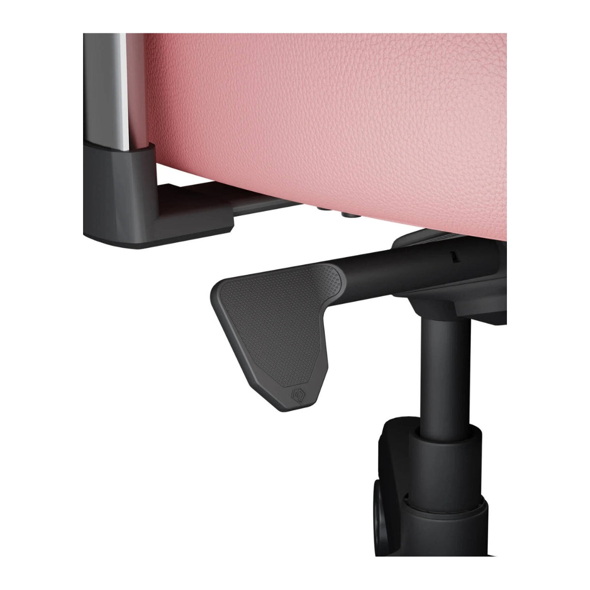 AndaSeat Kaiser 3 Series Premium Gaming Chair, Premium PVC Leather, Large, Heavy-Duty Aluminum Wheel Base, Class-4 Gas Piston, 5MM PU Covered Wheels | Creamy Pink
