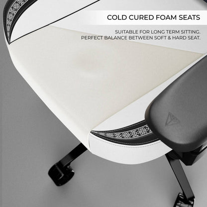 Cybeart House Stark Licensed Edition Gaming Chair | Supreme PU Leather | Cold-Cured Foam | 4D Armrests | 165° Recline | 150kg | Stark