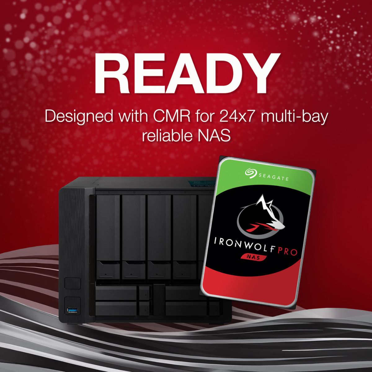 Seagate IronWolf Pro Up To 24TB NAS HDD – 3.5" SATA III, 7200 RPM
