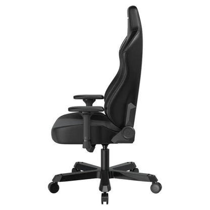 DXRacer Tank Series Gaming Chair, 4D Adjustable Armrests, Magnetic Headrest & Lumbar Support, PU-Coated Silent Casters, 90°~135° Back Recliner, Class 4 Hydraulics, XXL Size, Black | GC/XXLTM23LTA/N
