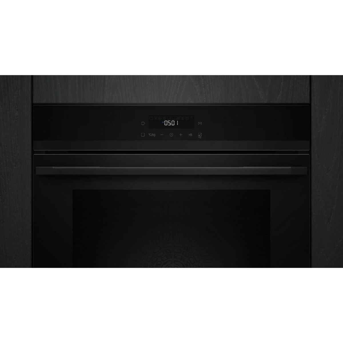 Siemens iQ500 60cm Built-In Oven – Black (Model HJ852GEB0M)