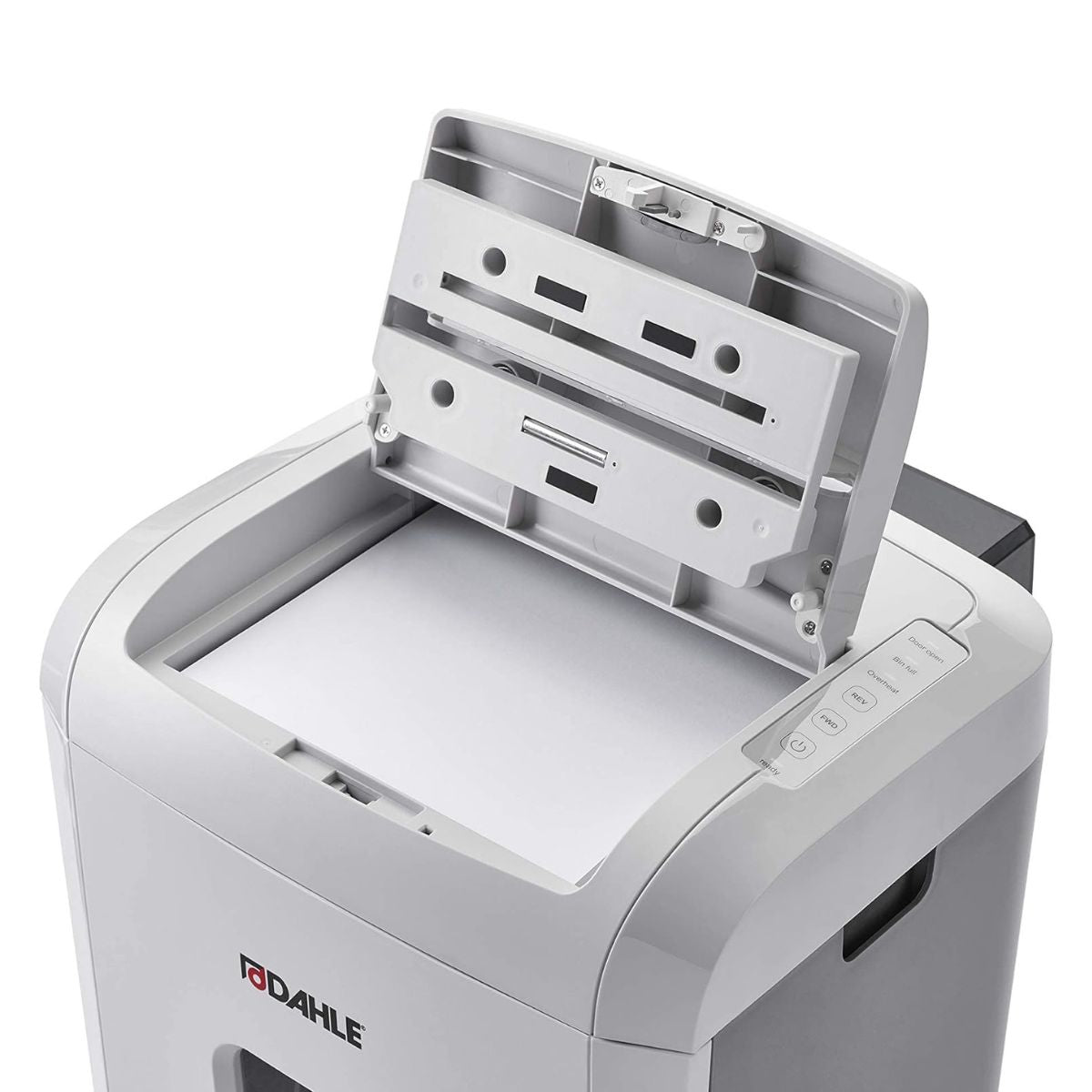 Dahle ShredMATIC 150 Auto Feed Shredder – 150 Sheet Automatic Feeder, P-4 Cross Cut Security, Oil-Free Operation