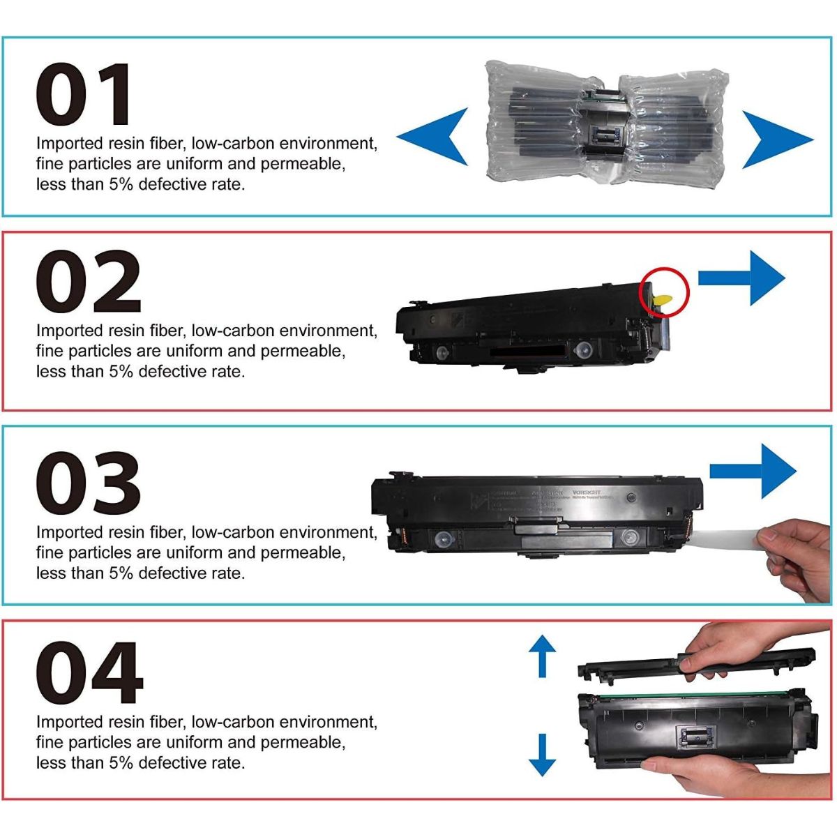 HP 203A Original LaserJet Toner Cartridges | Black, Cyan, Magenta & Yellow | Genuine HP Toner for Professional Color Printing