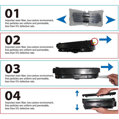 HP 203A Original LaserJet Toner Cartridges | Black, Cyan, Magenta & Yellow | Genuine HP Toner for Professional Color Printing