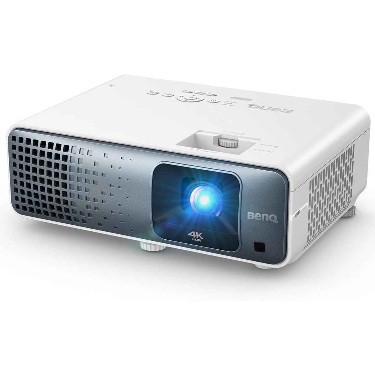 BenQ TK710 4K UHD Casual Gaming Projector, 3200 ANSI Lumens, Low Input Lag, 1.3x Zoom, HDR, White