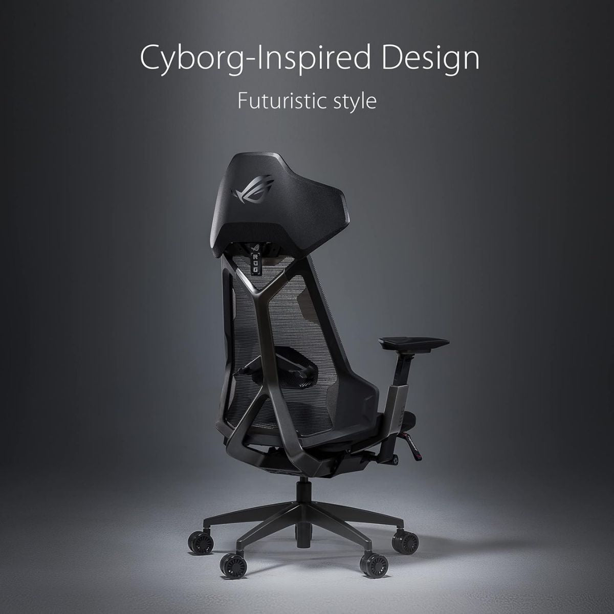 Asus ROG Destrier Ergo Gaming Chair – Exoskeletal Design, Mesh Comfort, Aluminum Frame