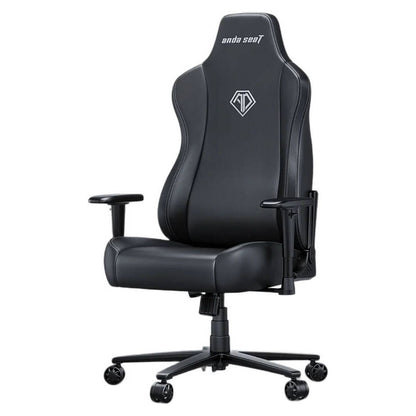 AndaSeat Novis Series Gaming Chair | XL Size | Premium PVC Leather Upholstery | Ergonomic Support | 5cm Raised Seat Sides | Height &amp; Weight Adjustable Range (165–210cm / 35–120kg)