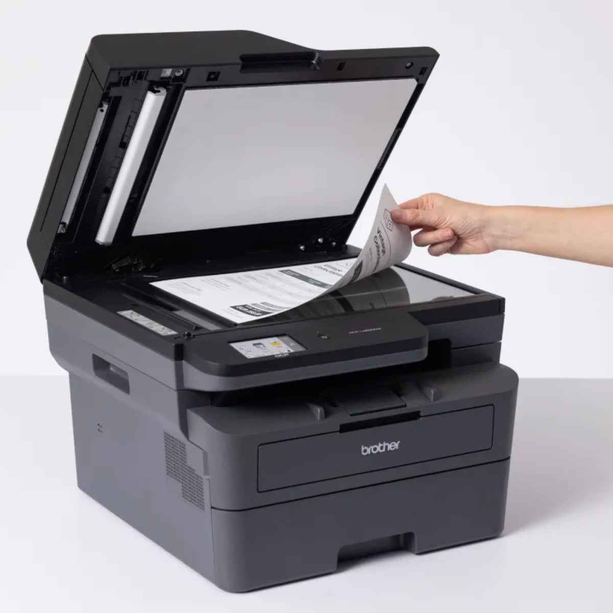 Brother DCP-L2625DW Mono Laser Printer, Up to 34 PPM Printer Speed, 49 dB(A) Noise Level, Hi-Speed USB, Wired & Wireless Connectivity, 250 Sheets Input Tray, Black | DCP-L2625DW