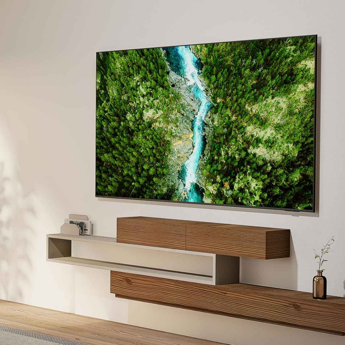 Samsung 55-Inch Crystal UHD Smart TV – 4K UHD, Crystal Processor 4K, MetalStream Design, Samsung Knox Security, Smart TV | UA55U8000FUXZN (2025 UAE Version)