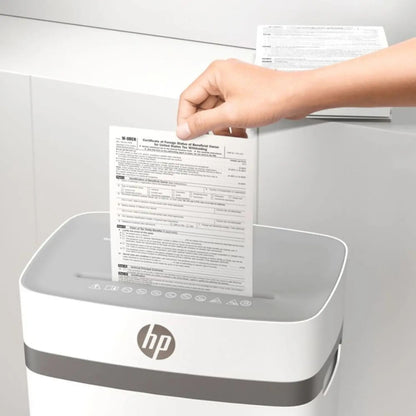 HP OneShred 12CC 2802 – Cross-Cut Paper Shredder (Up to 12 Sheets, P-4 Security