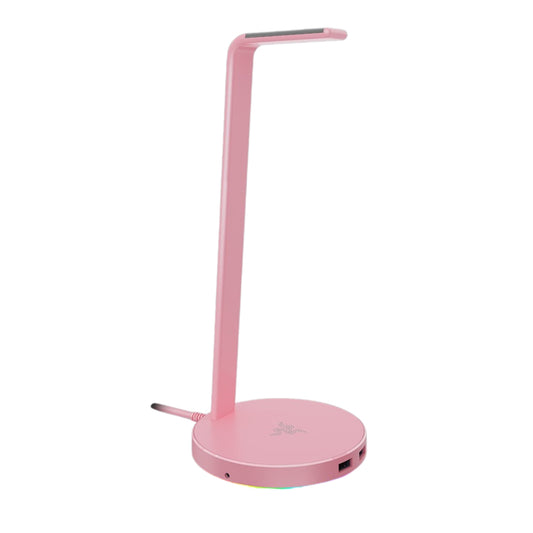Razer Base Station V2 RC21-01510200-R3M1 Quarz Pink Chroma Headset Stand with USB 3.1 and 7.1 Surround Sound
