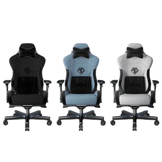 AndaSeat T-Pro II Premium Gaming Chair, 4D Armrests, Memory Foam Neck Pillow & Lumbar Support