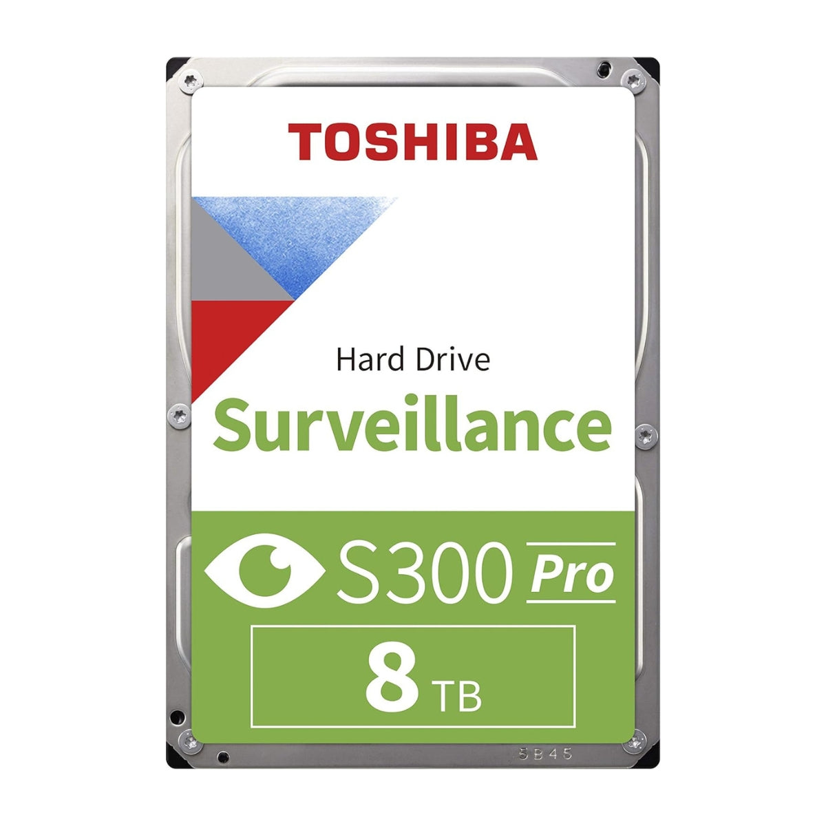 Toshiba S300 Pro 8TB Surveillance 3.5" SATA 6Gbit/s Internal HDD, 7200rpm, 512mb Buffer Size, Support Up to 64 Video Cameras