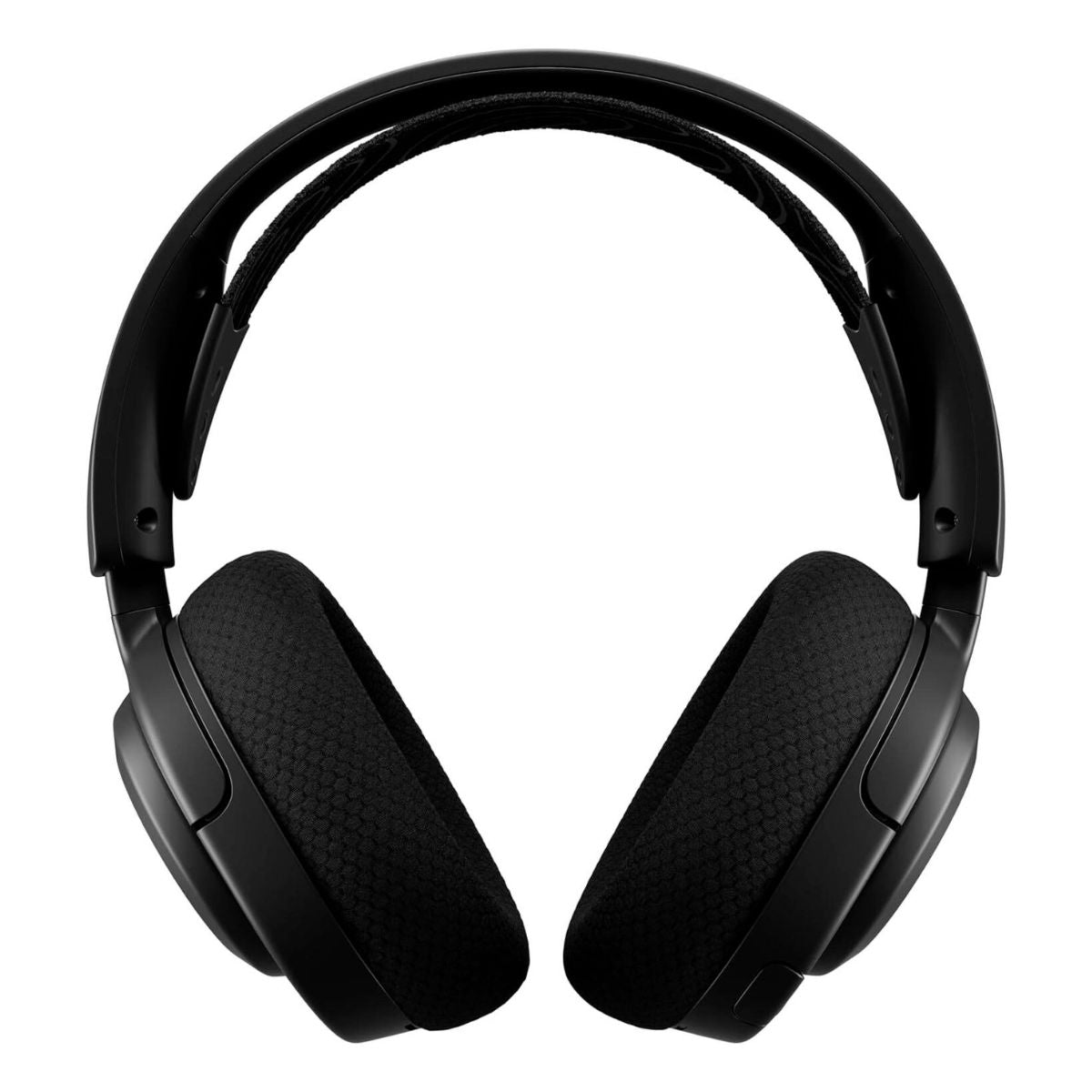 SteelSeries Arctis Nova 5 Wireless Headphones, 40mm Neodymium Drivers, Clear Cast Gen 2.x, Retractable Boom, 360° Spatial Audio, Quick-Switch Wireless, White/ Black