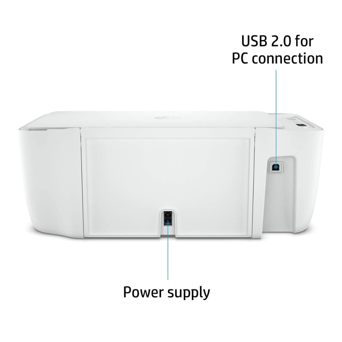 HP DeskJet 2710 All-in-One Printer (Print, Copy, Scan) - Color, Wi-Fi, USB 2.0