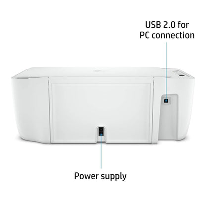 HP DeskJet 2710 All-in-One Printer (Print, Copy, Scan) - Color, Wi-Fi, USB 2.0