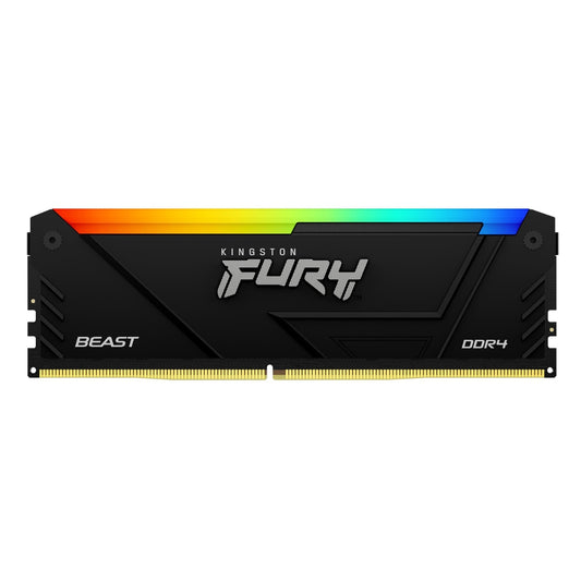 Kingston FURY Beast RGB DDR4 RAM 3200MT/s Non-ECC Unbuffered DIMM, Black
