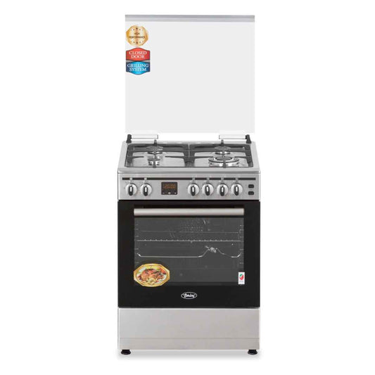 Terim TERGC66ST Freestanding Gas Cooker – 60 × 60 cm, 4-Burner, Stainless Steel