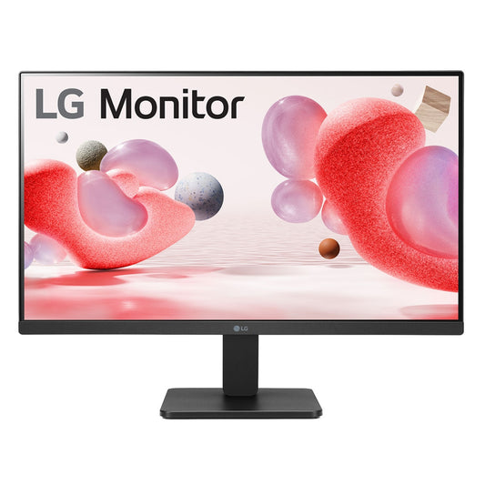 LG 24MR400 3-Side Borderless Monitor , 23.8" FHD IPS Display, 100Hz Refresh Rate, 5ms Response Time, AMD FreeSync Technology, D-Sub / HDMI / 3.5mm Audio Port, Black